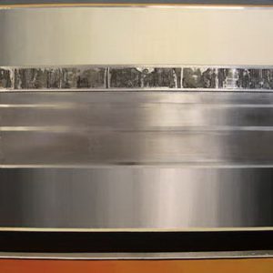 Pic16 guardiá0n 100x100 cm - Técnica mixta sobre zinc 2004